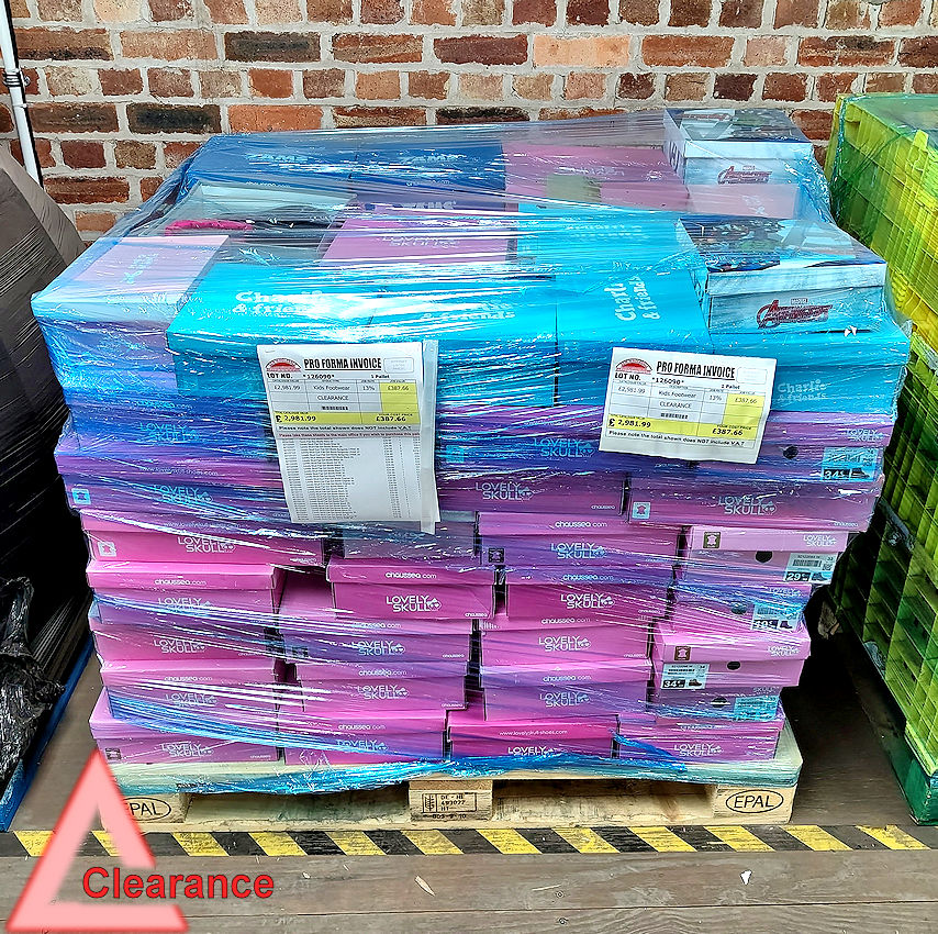 126090 Kids Footwear (Clearance)