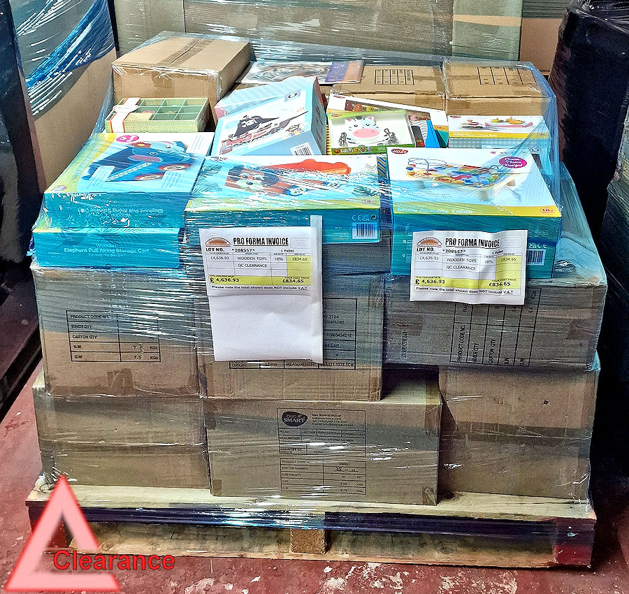 208557 Wooden Toys (QC Clearance)