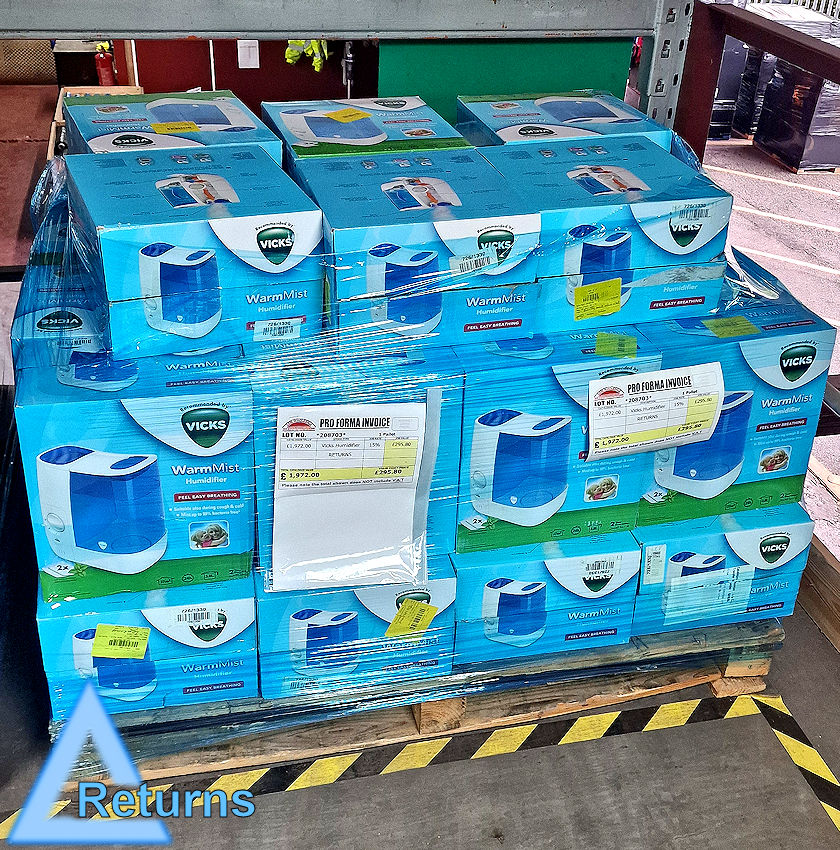 208703 Vicks Humidifiers (Returns)