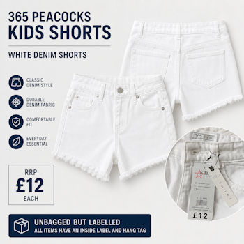 Source photograph for Kids Denim Shorts (Clearance)