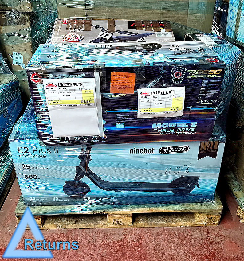 302938 Bikes & Scooters (Returns)