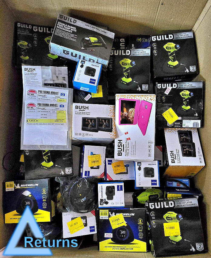 7545120 Car Accessories & Sat Navs (Returns)