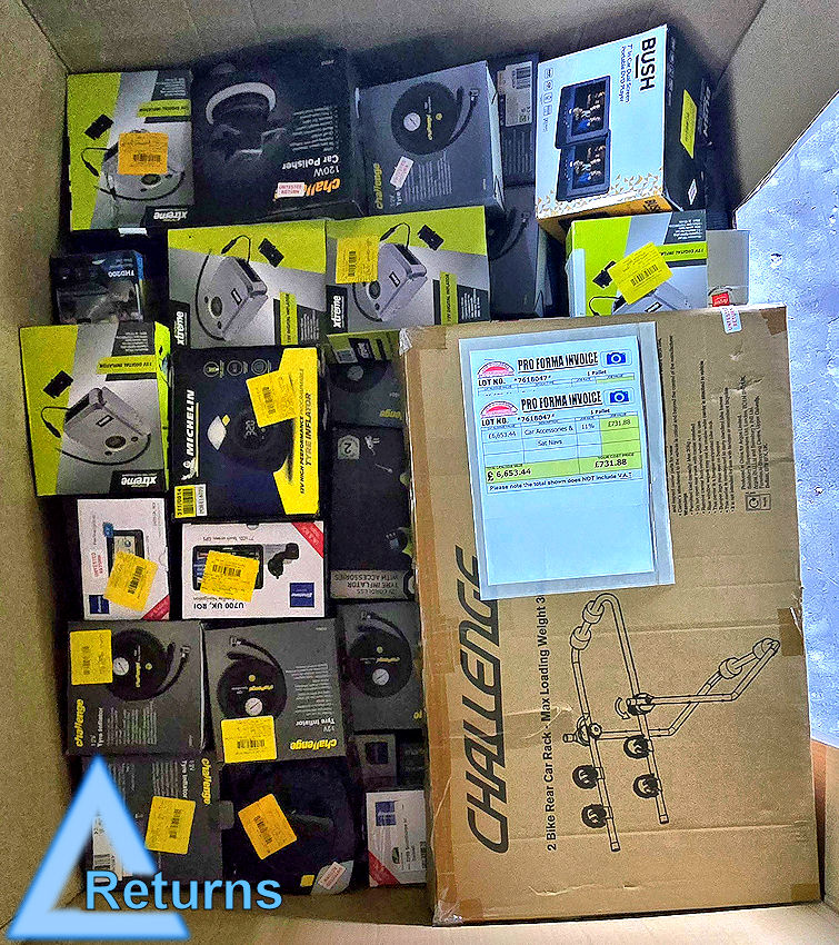 7618047 Car Accessories & Sat Navs (Returns)