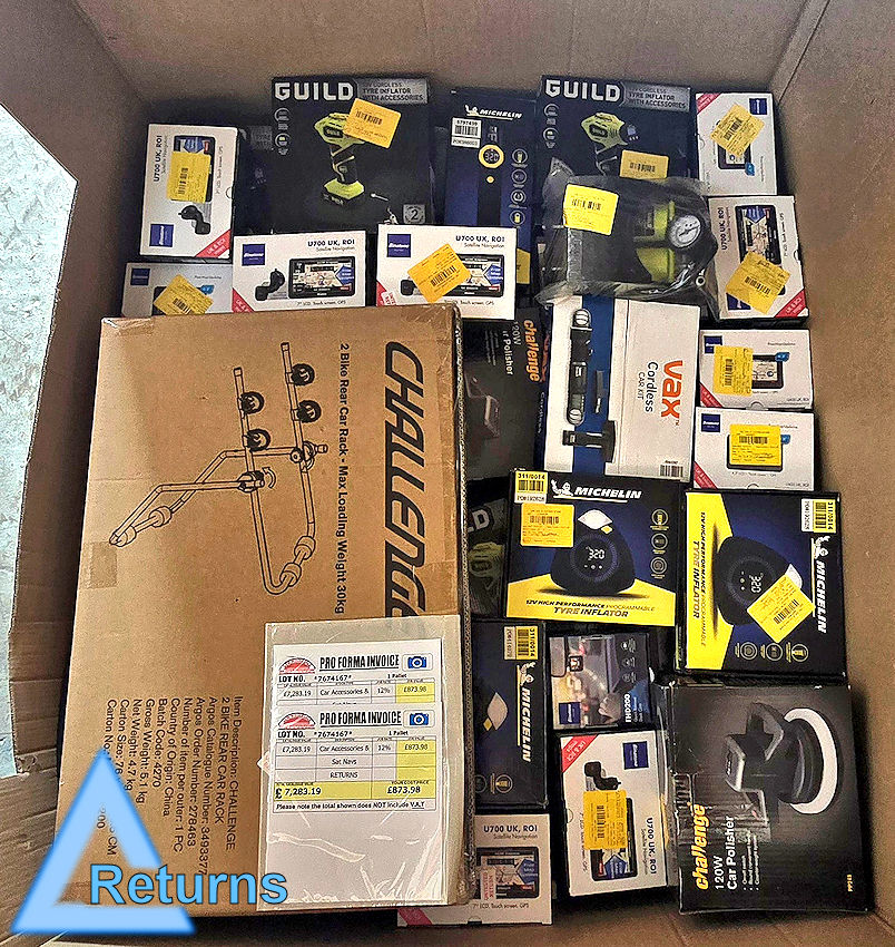 7674167 Car Accessories & Sat Navs (Returns)