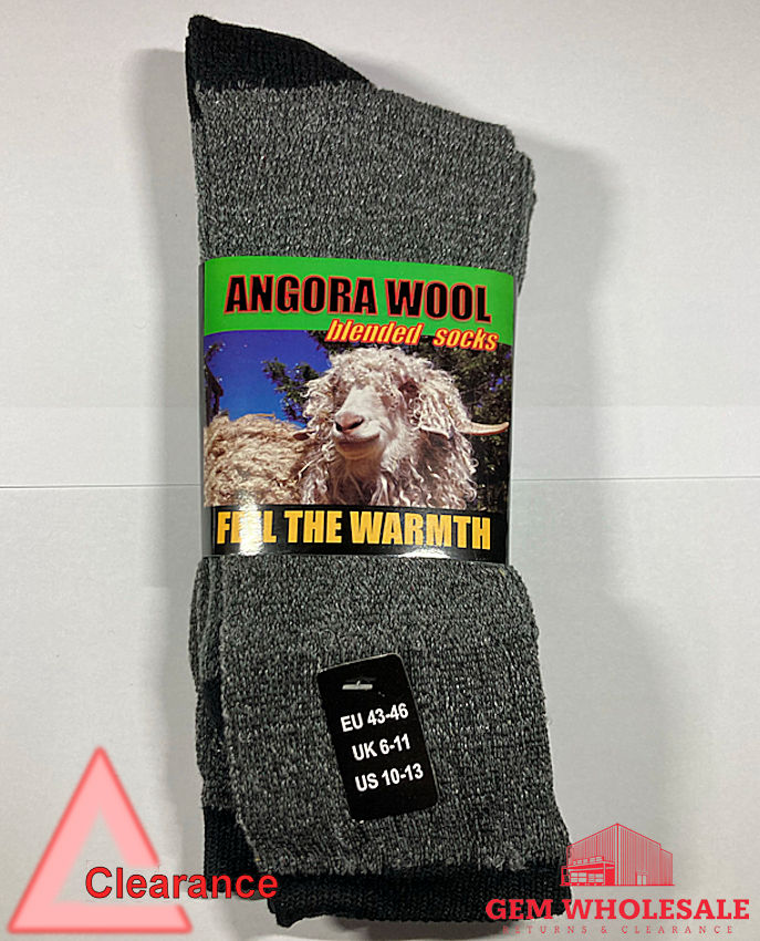 AWB138 Angora Wool Socks (Clearance)