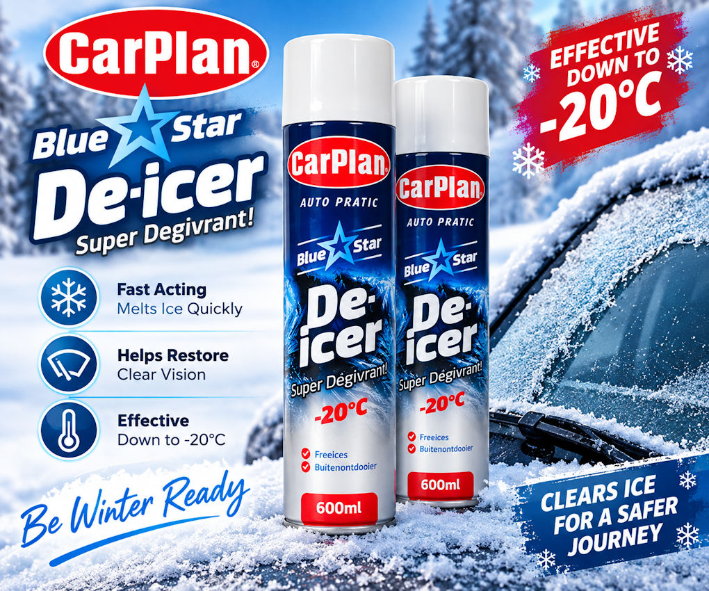 DE216 Carplan 600ml De-Icer (Clearance)
