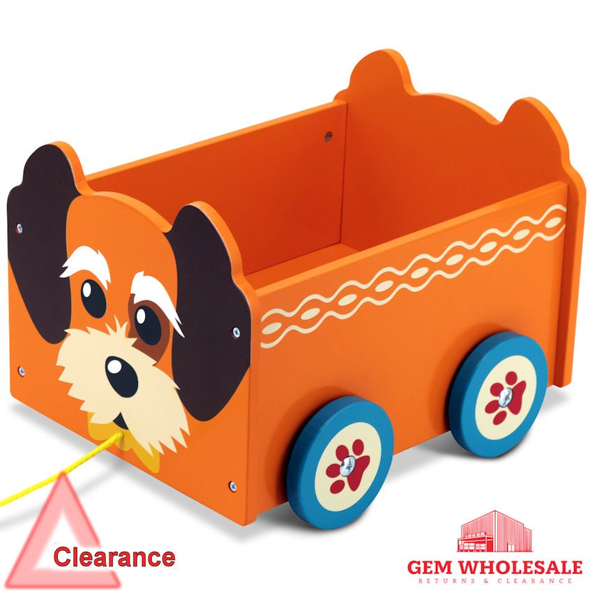 DP477 Wooden Dog Pull Along (Clearance)