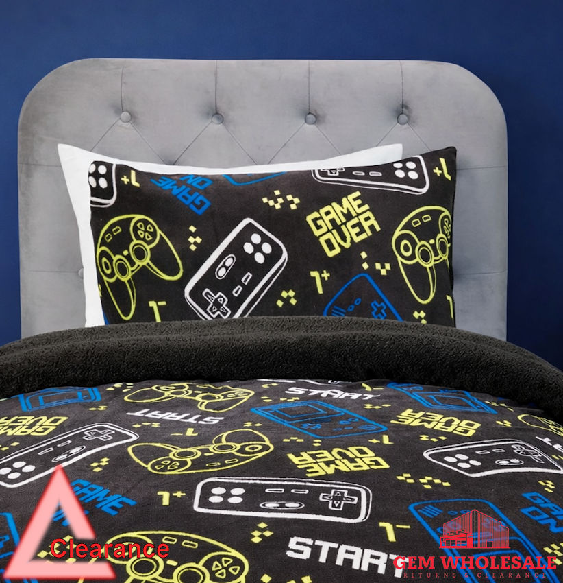 GO444 Game On Bed Set - Double (Clearance)
