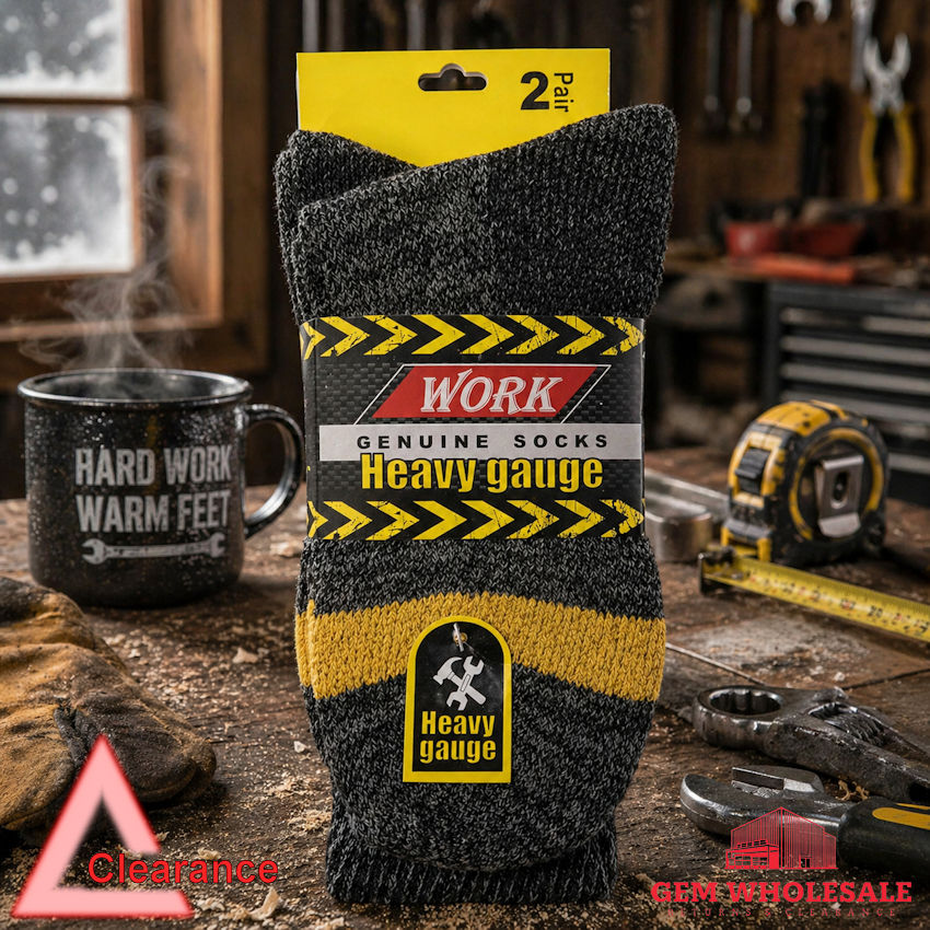 HGS76 Heavy Gauge Work Socks (Clearance)