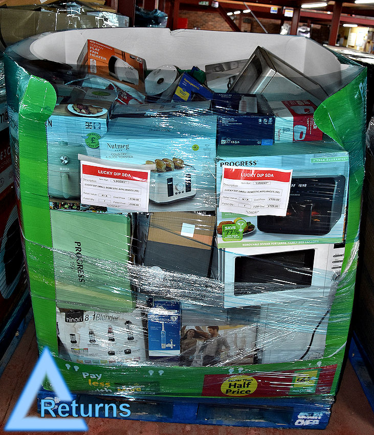 LDSDA1 Lucky Dip Small Domestic Appliances (Returns)