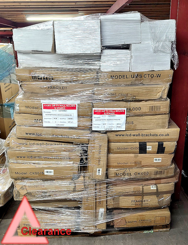 LDTVWM3 Lucky Dip TV Wall Mounts & Stands (Returns)