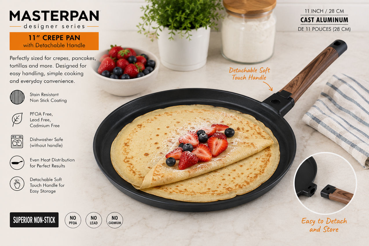 MP143 Crepe Pan 28cm (Clearance)