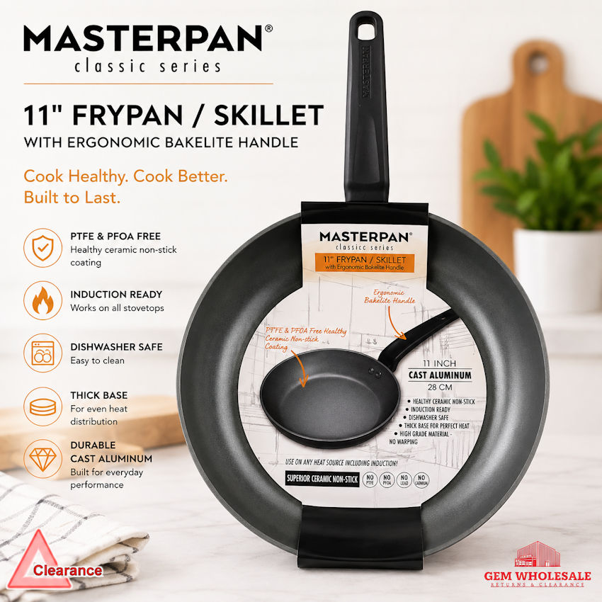 MP164 Grey Ceramic Frying Pan / Skillet 28cm (Clearance)