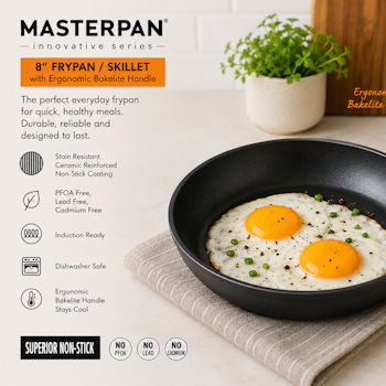 MP165 Bakelite Handle Pan 20cm (Clearance)