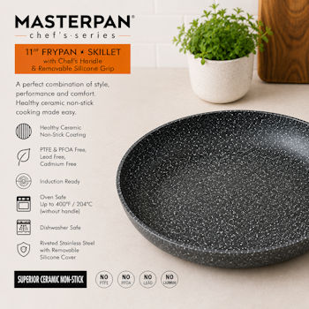 MP173 Stone Removable Grip Frying Pan 28cm / 11