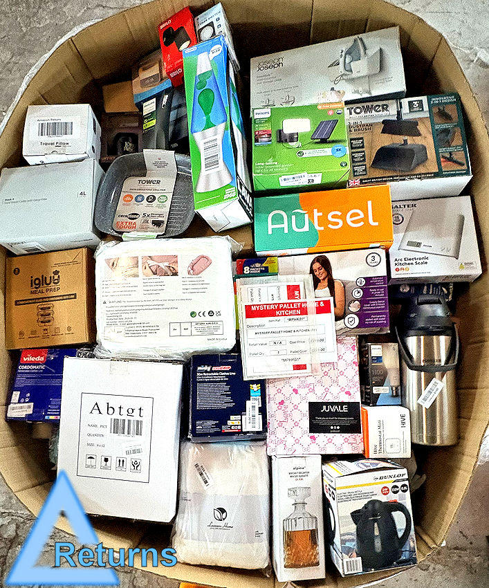 MPHK01 Mystery Pallet Home & Kitchen (Returns)