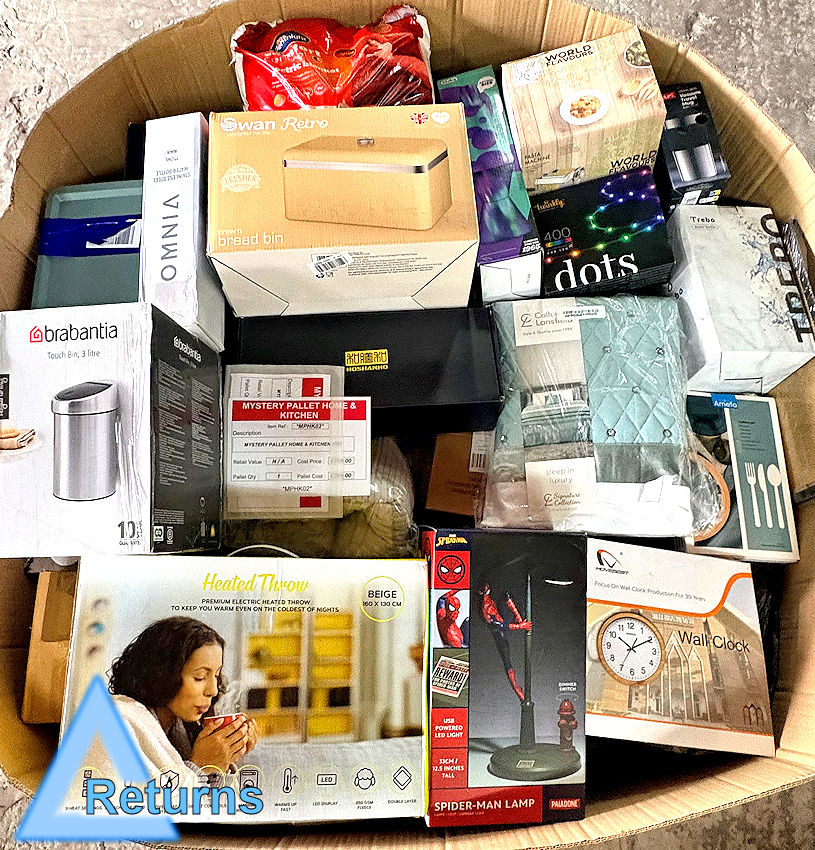 MPHK02 Mystery Pallet Home & Kitchen (Returns)