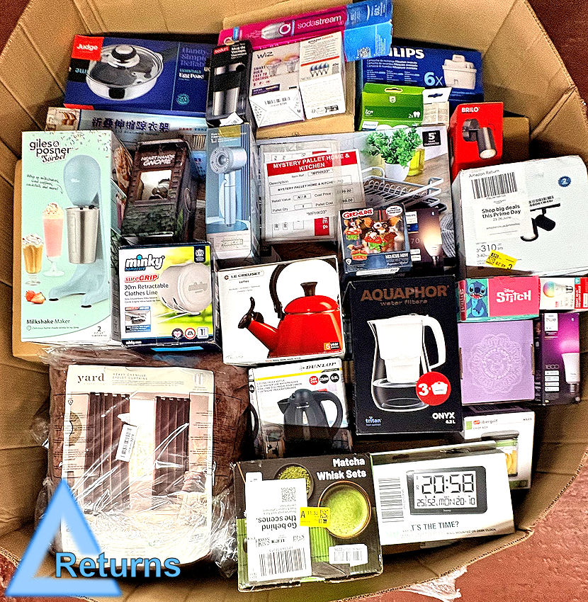 MPHK03 Mystery Pallet Home & Kitchen (Returns)