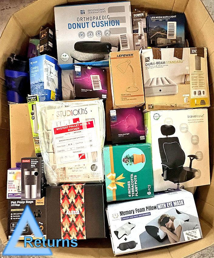 MPHK04 Mystery Pallet Home & Kitchen (Returns)