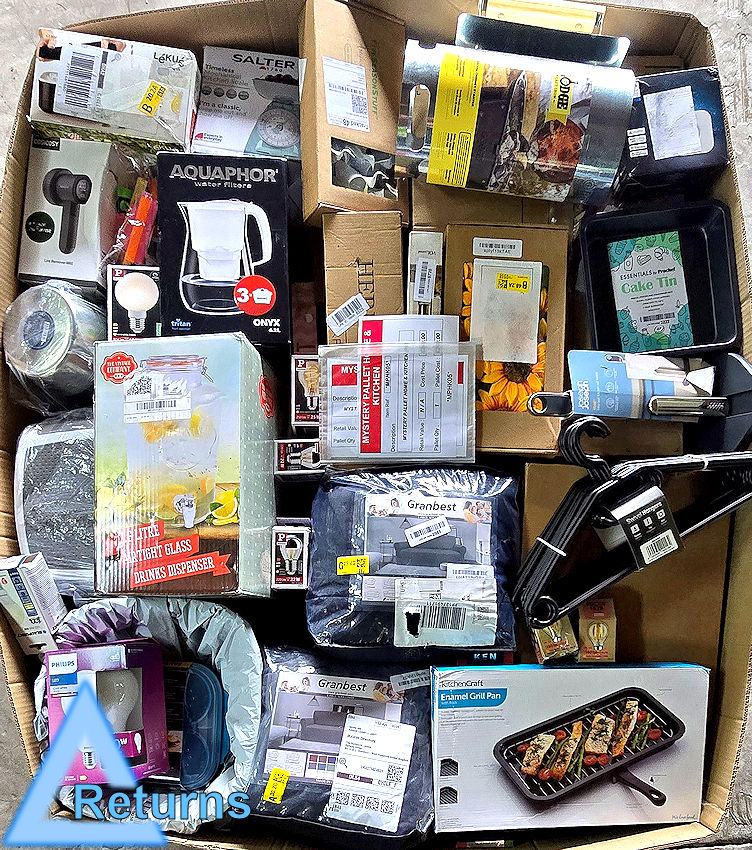 MPHK05 Mystery Pallet Home & Kitchen (Returns)