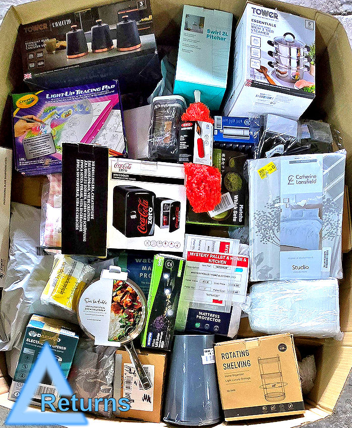 MPHK06 Mystery Pallet Home & Kitchen (Returns)