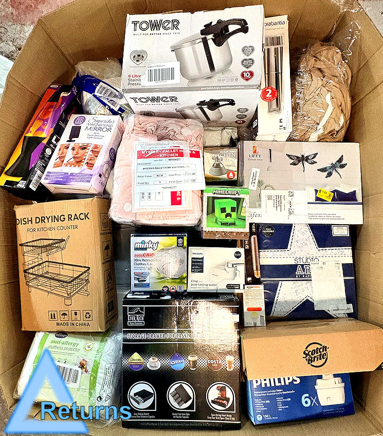 MPHK07 Mystery Pallet Home & Kitchen (Returns)