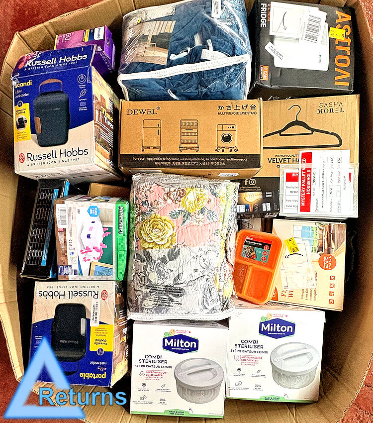 MPMH02 Mystery Pallet Mixed Household (Returns)