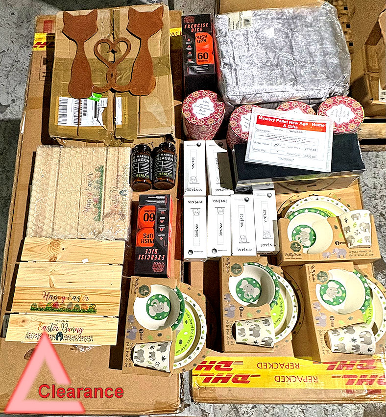 MPNA08 Mystery Pallet New Age Home & Gifts (Clearance)