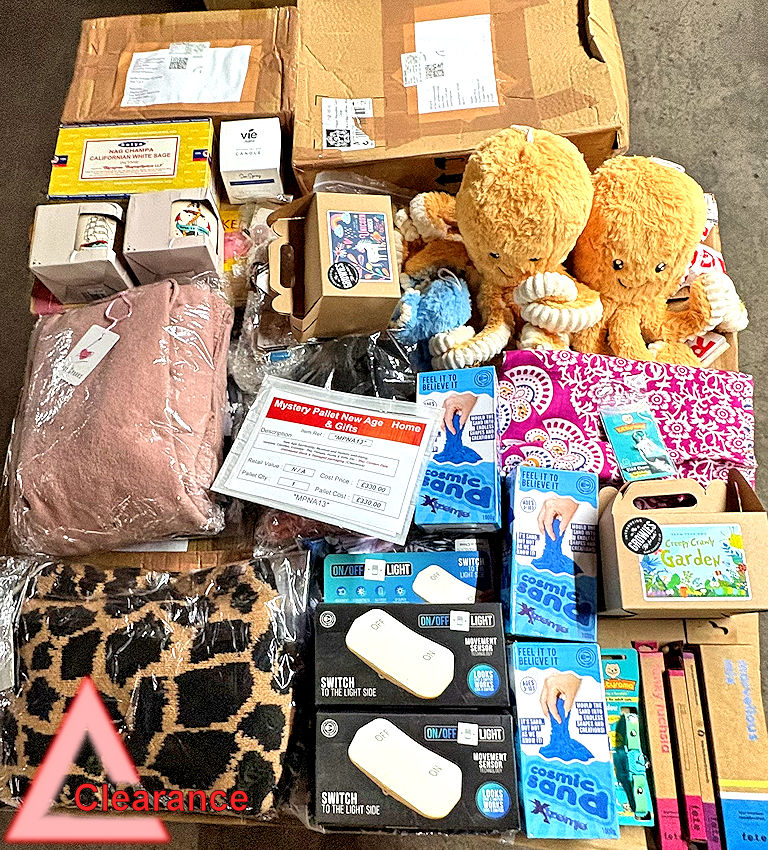 MPNA13 Mystery Pallet New Age Home & Gifts (Clearance)