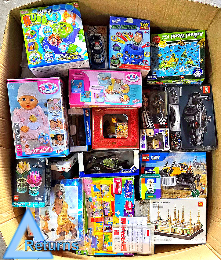 MPTC01 Mystery Pallet Toys & Collectables (Returns)