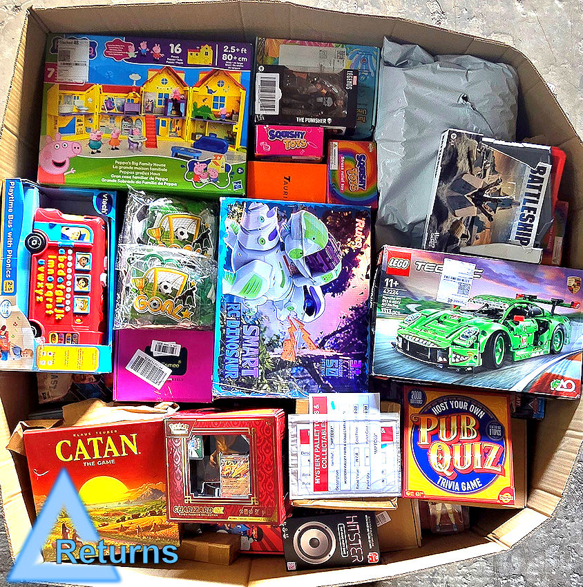 MPTC03 Mystery Pallet Toys & Collectables (Returns)