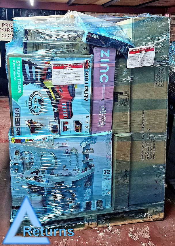 MPTGX21 Mystery Pallet Toys, Gifts & Xmas (Returns)