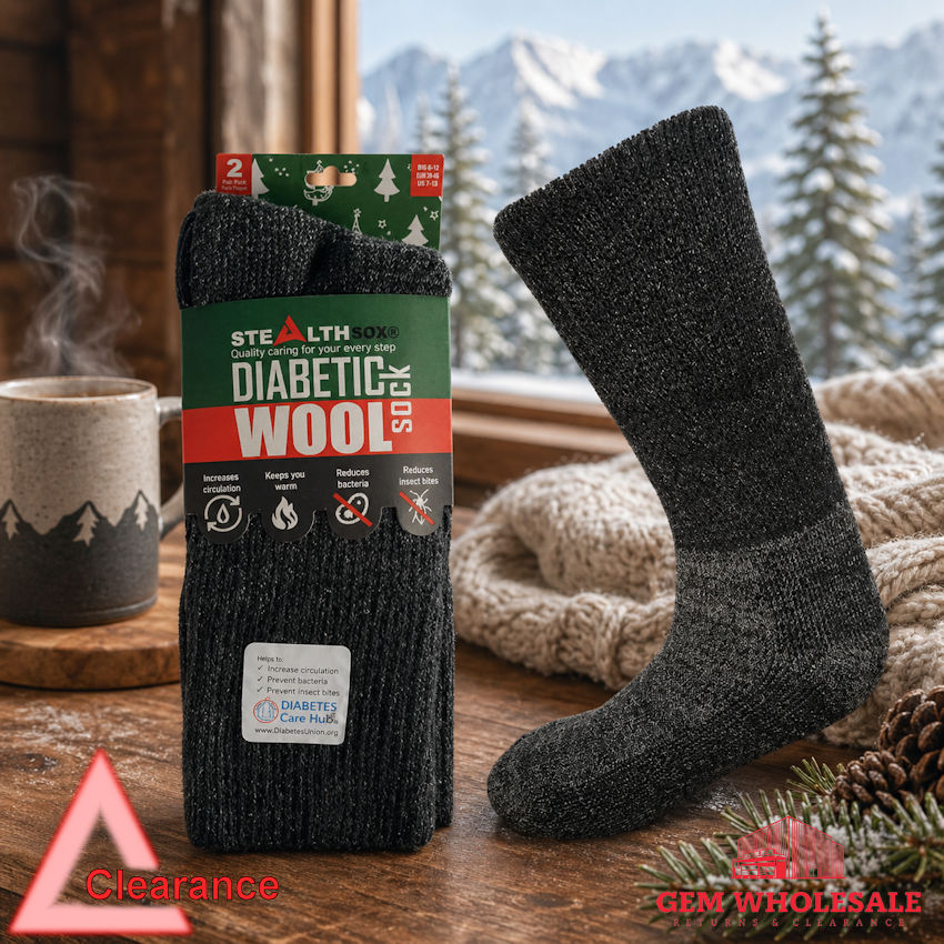 SDS36 Stealth Diabetic Socks (Clearance)