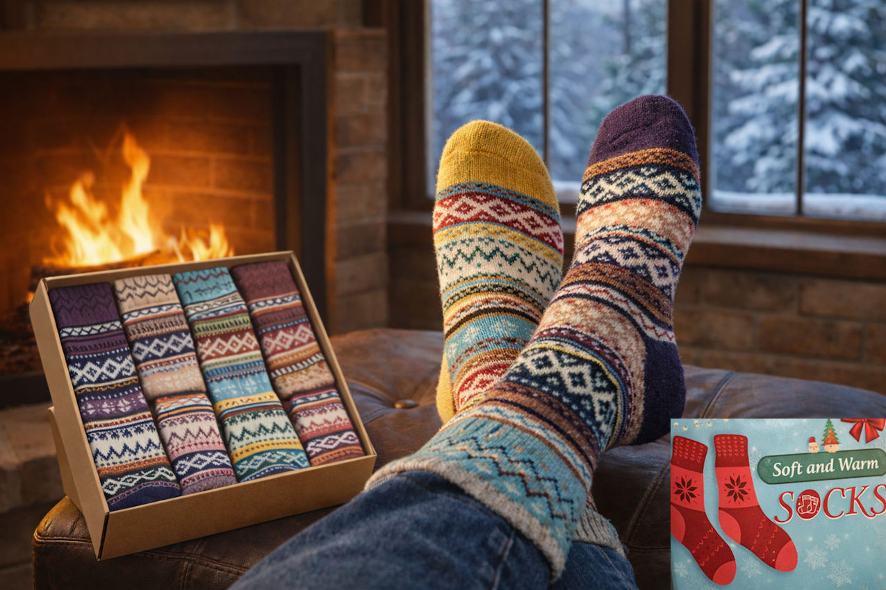 SOCK5 Cozy Socks (Clearance)