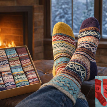 SOCK5 Cozy Socks (Clearance)