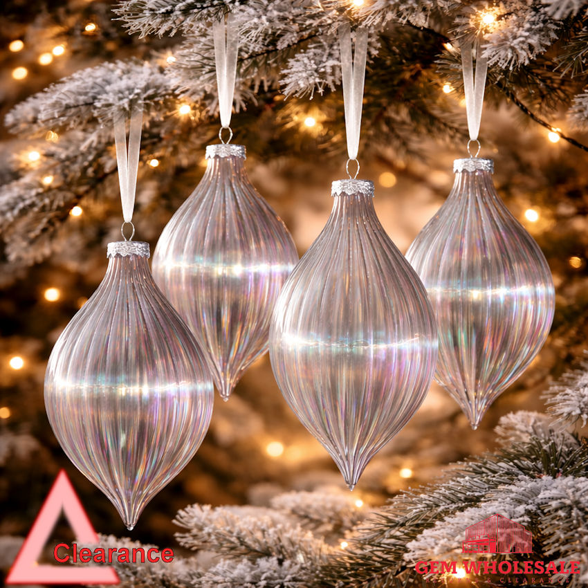 TD388 Teardrop Baubles (Clearance)