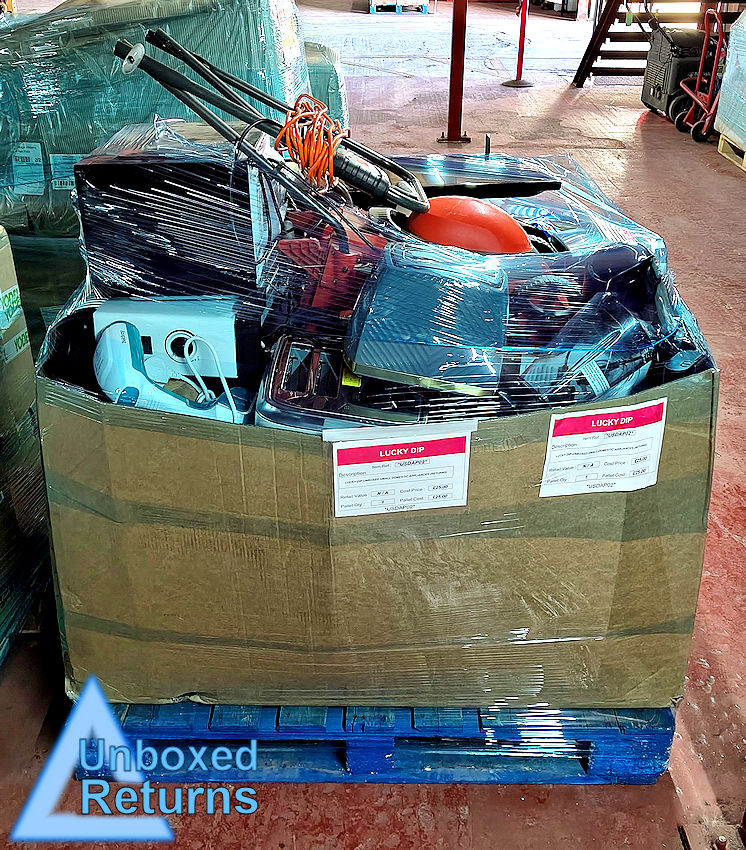 USDAP02 Lucky Dip Unboxed Small Domestic Appliances (Unboxed Returns)